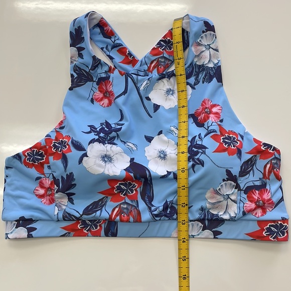 NEW • XL Floral Print Sports Bra - Picture 7 of 15